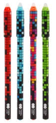 Paczka Długopis wymazywalny Pixi Blox 0.5mm niebieski Happy Color 12 szt.