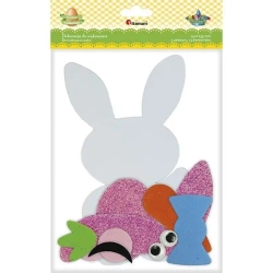 Zestaw piankowy zając z marchewką 1szt - Titanum