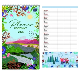 Kalendarz 2026 planer rodzinny 25x43 Razem - INTERDRUK