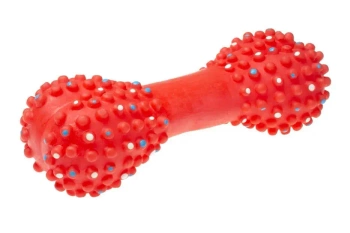 Kość z kolcami piszcząca 16,7cm MIX - Nefi