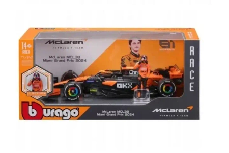 F1 McLaren MCL38 Oscar Piastri 1:24 - Bburago