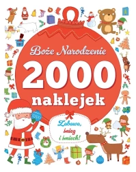 2000 naklejek. Boże Narodzenie - Rachel Gipetti