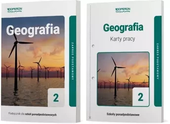 Geografia 2 Podręcznik Karty pracy ZP Operon - Agnieszka Maląg