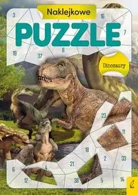 Naklejkowe puzzle Dinozaury - Opracowanie zbiorowe