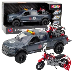 Pickup z motorem światłem i dźwiękiem 1:12 - Leantoys