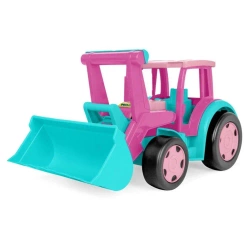 Gigant traktor ładowarka różowy - WADER