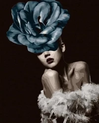 Malowanie po numerach - Dziewczyna 40x50cm - Twoje Hobby