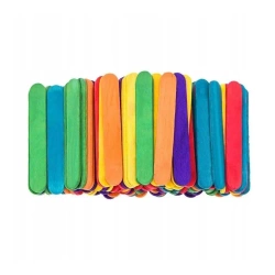 Patyczki kreatywne mini kolorowe 100szt - Dalprint