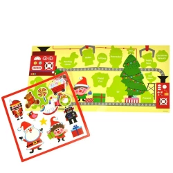 Świąteczne naklejki z planszą - Arpex
