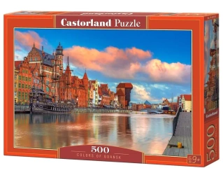 Puzzle 500 Colors of Gdansk - Castorland