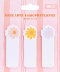Zakładki samoprzylepne Bloom kwiatki 3szt HAPPY - GDD