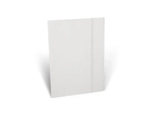 Teczka z gumką A4 biała - UNIPAP