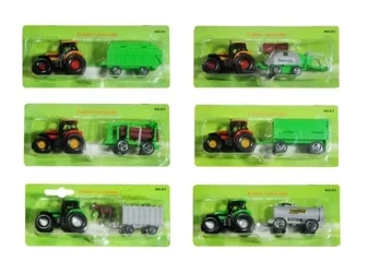 Traktor z przyczepą MIX - SWEDE