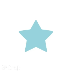 Dziurkacz ozdobny 7,6cm gwiazda - Dalprint dpCraft