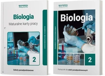 BIOLOGIA 2 PODRĘCZNIK + MATURALNE KARTY PRACY OPERON ROZSZERZONY 2020 LO - Jolanta Loritz-Dobrowolska