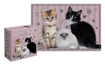 Puzzle 250 Puppy Sign 1 - INTERDRUK