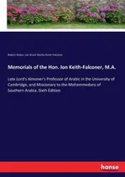Memorials of the Hon. Ion Keith-Falconer, M.A. - Robert Sinker