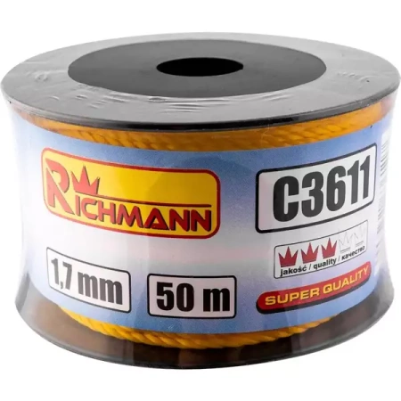 C3611 SZNUREK MURARSKI SZPULKA 50M x 1,7 MM - RICHMANN