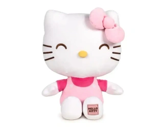 Hello Kitty - Plusz z naszywką 32 cm, Różowy