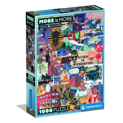Puzzle 1000 Compact Travel&Cultures - Clementoni