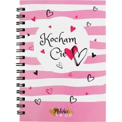 Notes na sprężynie Kocham Cię - Be-Happy Gifts