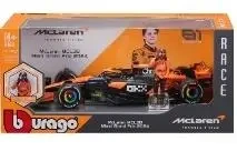 Formula with figure 1:24 Oscar Piastri (6) - BBurago