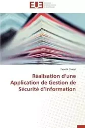 Réalisation d une application de gestion de sécurité d information - GHAZEL-T