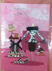 Karnet urodziny B6 Premium 12 + koperta - Panorama