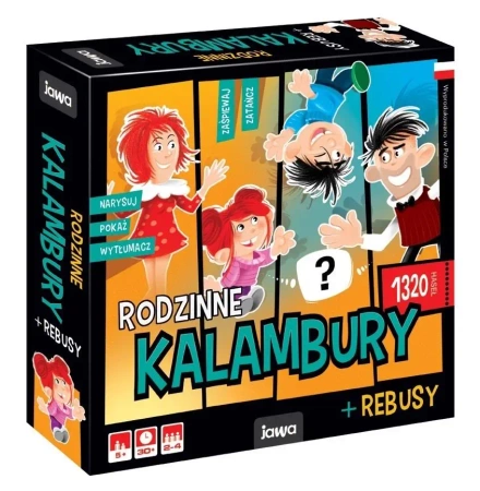 Rodzinne kalambury i rebusy JAWA