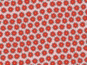 Papier do pakowania - Gwiazda betlejemska 70x200cm - PartyDeco
