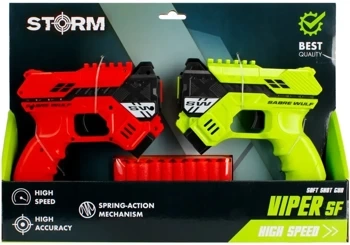 Pistolet na strzałki 20 cm. Zestaw. Mega creative 502224