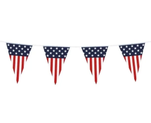 Girlanda USA flagi 6m 30x20cm - Boland