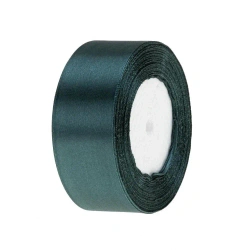 Wstążka satynowa 74 zieleń butelkowa 38mm/32m - Brewis