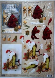 Arkusz do techniki 3D sztancowany 29,7x21cm - Galeria Hobby