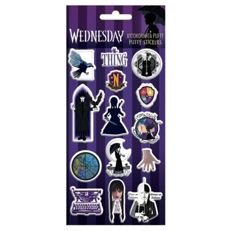 Naklejki wypukłe Wednesday - Diakakis