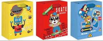 Torebka prezentowa M Pojazdy