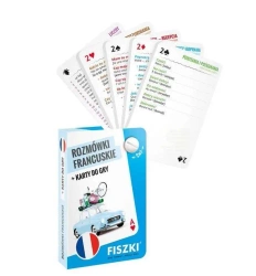 Rozmówki francuskie + karty do gry - Kinga Perczyńska