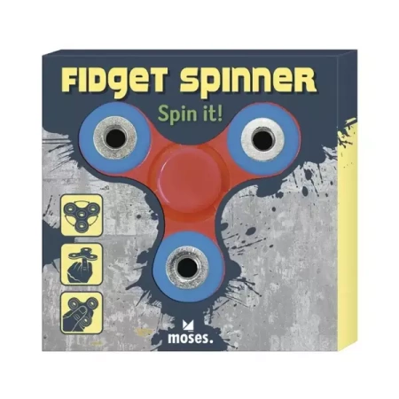 Finger Spinner czerwony - Moses