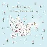 Karnet KW Komunia. Gołąb w kwiatach - Henry