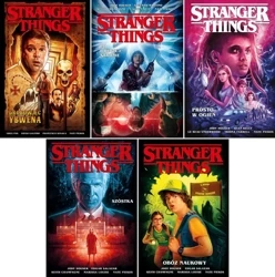 PAK Stranger Things Komiksy 1 - 5 Grobowiec Ybwena - PRACA ZBIOROWA