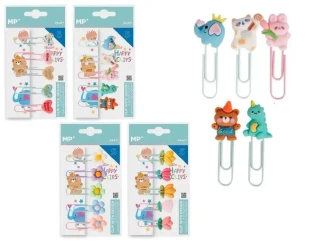 Spinacze ozdobne 5szt MIX - MP Main Paper