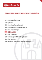 audiobook Oś Saska. Szlakiem warszawskich zabytków - Ewa Chęć