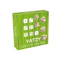 Yatzy drewniane kostki - gra w kości - Tactic