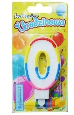 Świeczka urodzinowa 0 - Schemat