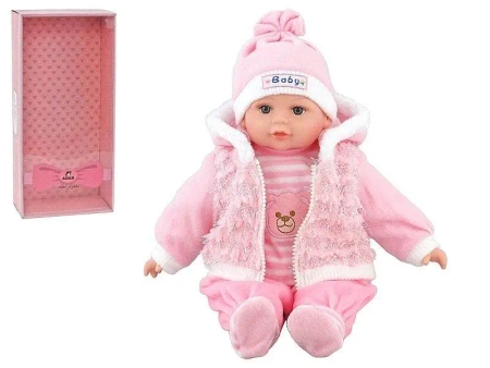 Lalka bobas śpiewa i mówi po polsku 35cm - ADAR