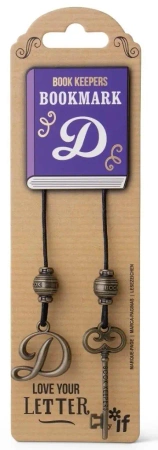 Book Keepers zakładka do książki litera D - IF