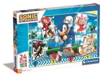 Puzzle 24 Maxi Super Sonic - Clementoni