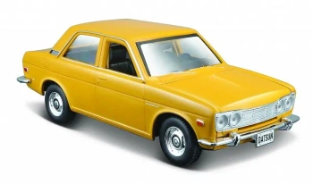 Model kompozytowy Datsun 510 1/24 żółty - Maisto