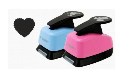 Dziurkacz ozdobny 25mm serce MIX - Fandy