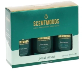 Zestaw olejków zapachowych Fresh Mood 3x50ml - ScentMoods